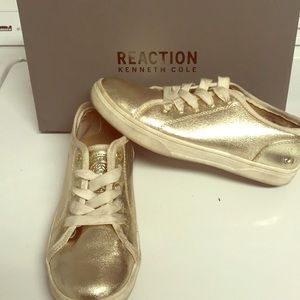 Beautiful Gold Sneakers